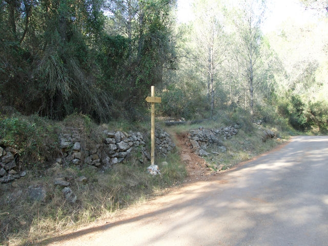 Comienzo de la Senda
