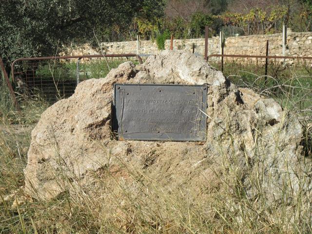 Piedra Conmemorativa