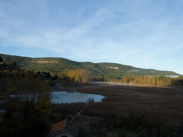 Pasarela y Laguna